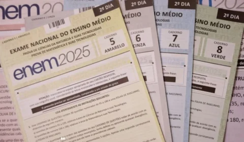 Enem 2025: MEC libera cadernos e respostas do segundo dia de prova