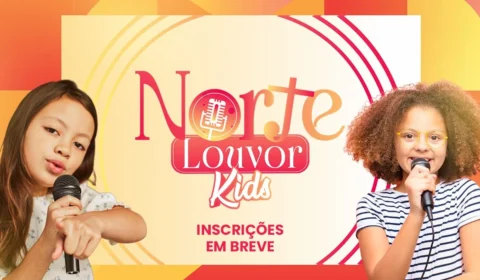 Norte Louvor Kids 2026 abre inscrições de 1º a 25 de janeiro