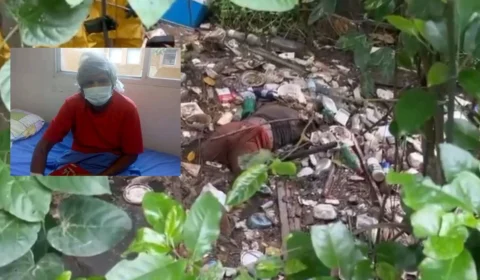 VÍDEO: Corpo de idoso que entrou em vala no domingo é encontrado no bairro Tancredo Neves em Porto Velho