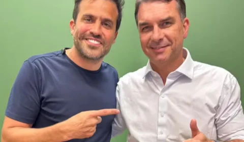 Pablo Marçal declara apoio a Flávio Bolsonaro e dispara ‘chega de Lula’