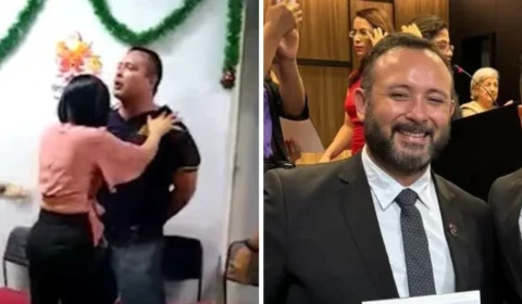 Vídeo mostra presidente do SINPOL exaltado em delegacia durante ocorrência de 2019