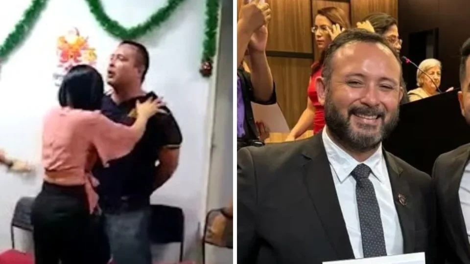 Vídeo mostra presidente do SINPOL exaltado em delegacia durante ocorrência de 2019