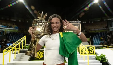 Rayssa Leal é TETRA na SLS Super Crown em São Paulo