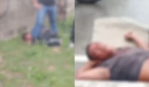 VÍDEO: suspeitos de tentar roubar moto são agredidos por populares em avenida de Manaus