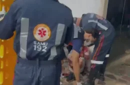 Homem em situação de rua é ferido após ataque nas proximidades do Mercado Km 1 em Porto Velho