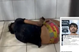 Suspeito de roubo é detido por populares após atacar mulher no Centro de Porto Velho