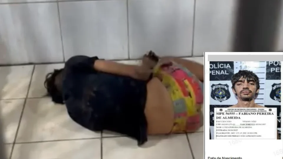 Suspeito de roubo é detido por populares após atacar mulher no Centro de Porto Velho