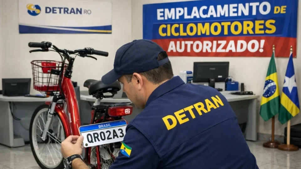 Ciretran esclarece critérios e confirma emplacamento de ciclomotores em Vilhena