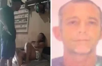 Pai aparece com faca em vídeo antes de crime contra filho em Manaus; veja