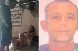 Pai aparece com faca em vídeo antes de crime contra filho em Manaus; veja