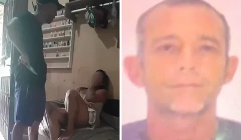 Pai aparece com faca em vídeo antes de crime contra filho em Manaus; veja