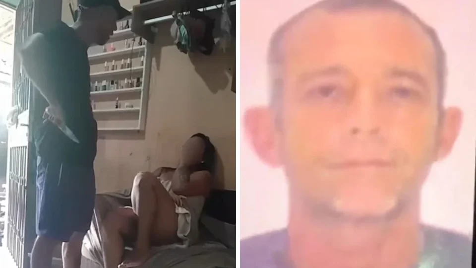 Pai aparece com faca em vídeo antes de crime contra filho em Manaus; veja
