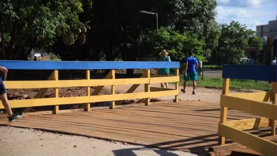 Ponte no Skate Parque aumenta segurança e conforto para frequentadores