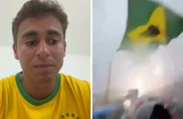 Nikolas compartilha vídeo que atribui significado religioso a raio em ato no DF