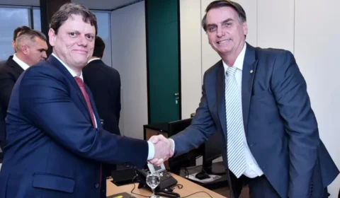 Nova autorização: Moraes libera visita de Tarcísio a Bolsonaro na quinta-feira (29)