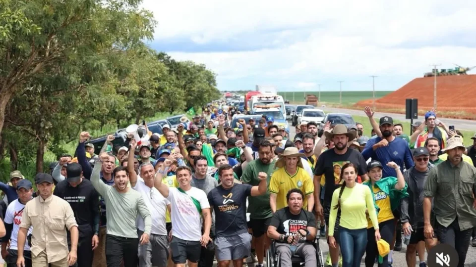 DF prepara operação de segurança para chegada de caminhada de Nikolas Ferreira