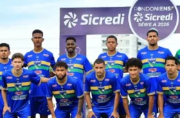 Rondoniense bate o União Cacoalense fora de casa e assume liderança isolada do Estadual