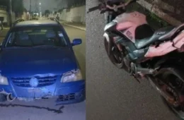 Casal é preso após perseguição de trânsito e atropelamento na zona Leste de Porto Velho