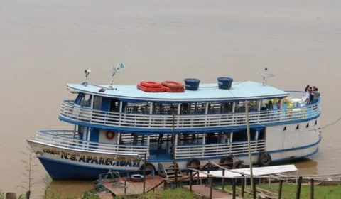 Passeios de barco pelo Rio Madeira em Porto Velho voltam a sair da Estrada de Ferro após quase dez anos
