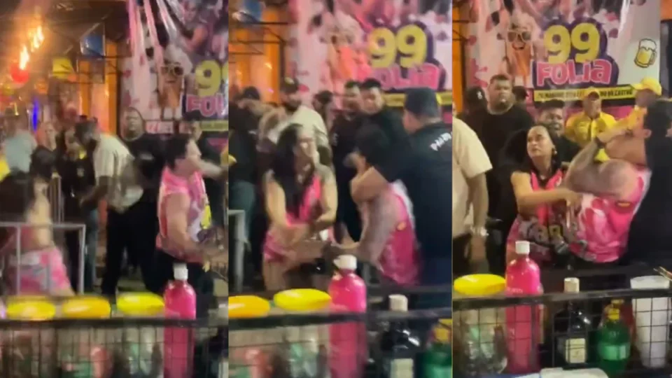 Mulher é agredida durante confusão no bloco 99 Folia em Porto Velho
