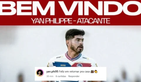 Gazin Porto Velho anuncia retorno do atacante Yan Philippe