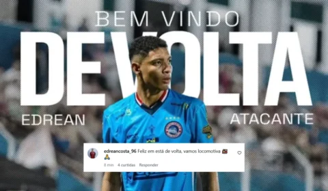 Gazin Porto Velho anuncia retorno do atacante Edrean para sequência da temporada