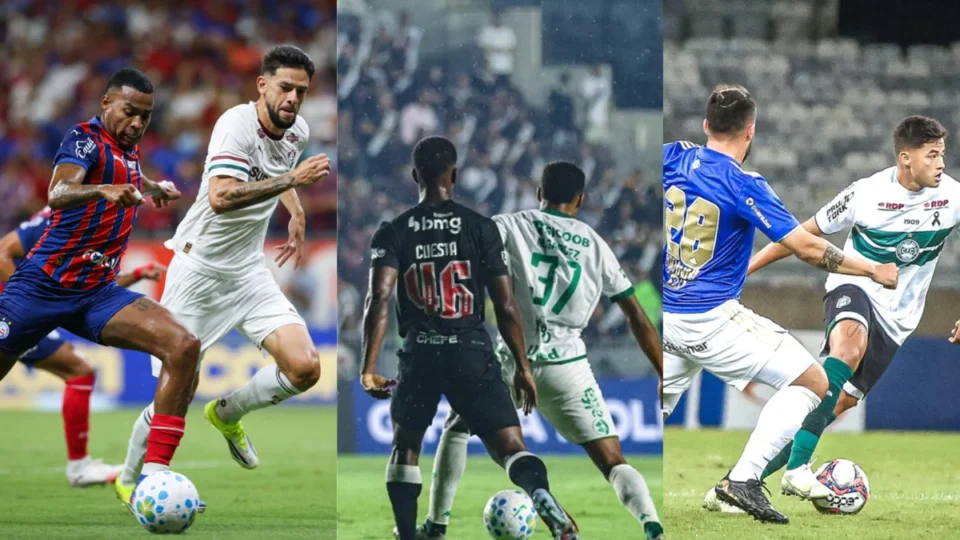 Empates e virada marcam a noite de quinta-feira (05) do Brasileirão