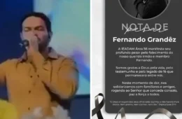 Cantor Fernando Grandêz aparece cantando louvor antes de naufrágio em Manaus