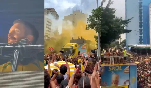 Tumulto em bloco com DJ Calvin Harris provoca pânico e superlotação durante Carnaval de SP