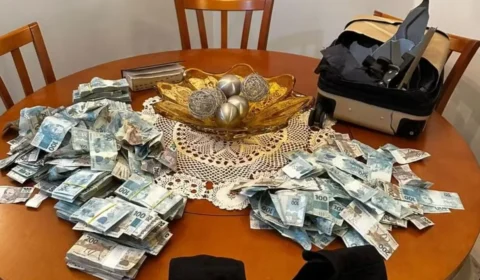 PF apreende mala com dinheiro jogada pela janela em operação sobre Rioprevidência