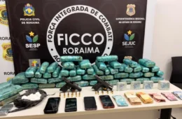 Três pessoas são detidas com grande quantidade de drogas e dinheiro vivo em Roraima