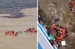 Naufrágio em Manaus: famílias divulgam nota de repúdio contra empresa de navegação