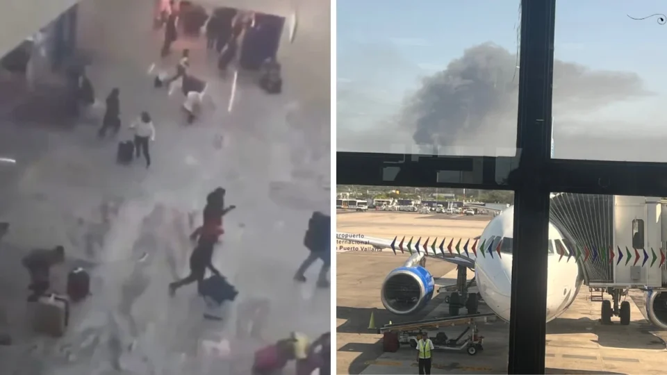 Vídeo registra pânico no aeroporto de Guadalajara após tiros no México