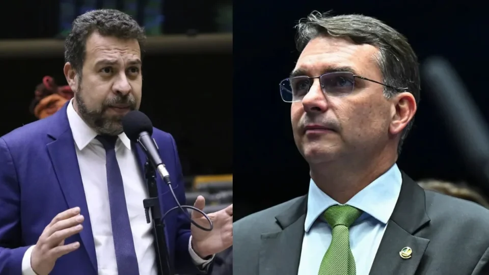‘Lobo em pele de cordeiro’, dispara Boulos contra Flávio Bolsonaro