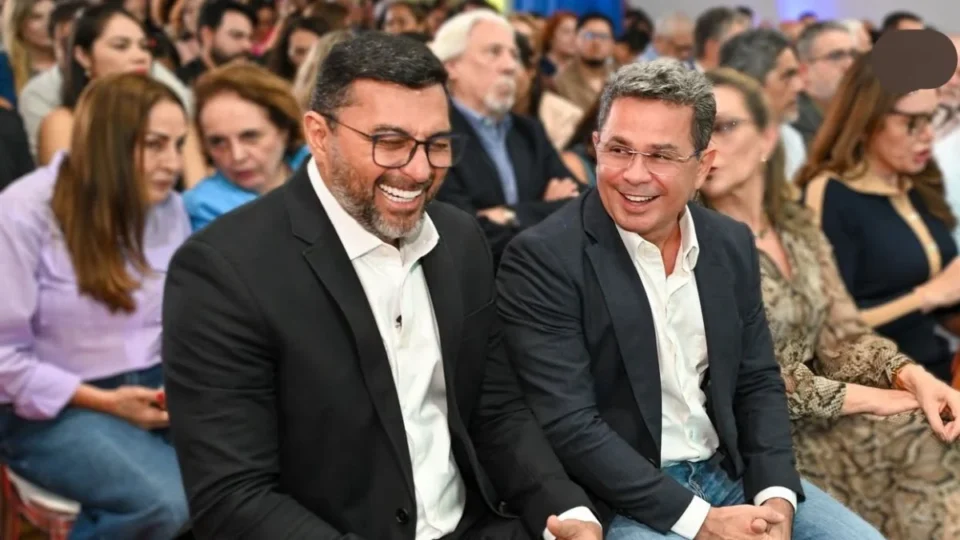 Fotografia de Wilson Lima ao lado de Tadeu de Souza antecipa rumores de sucessão combinada