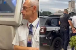 Piloto é preso dentro de avião por crimes sexuais contra menores