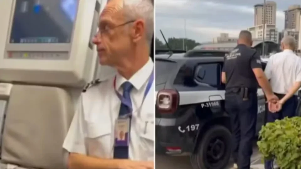 Piloto é preso dentro de avião por crimes sexuais contra menores
