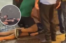 Vídeo desesperador mostra vítimas levando descarga elétrica durante temporal no Rio