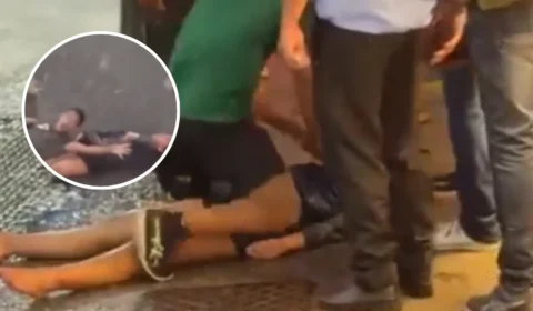 Vídeo desesperador mostra vítimas levando descarga elétrica durante temporal no Rio