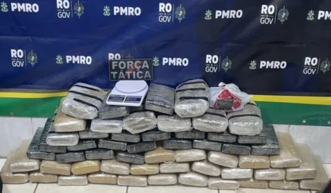 Força Tática apreende cerca de 57 quilos de maconha na zona Sul de Porto Velho