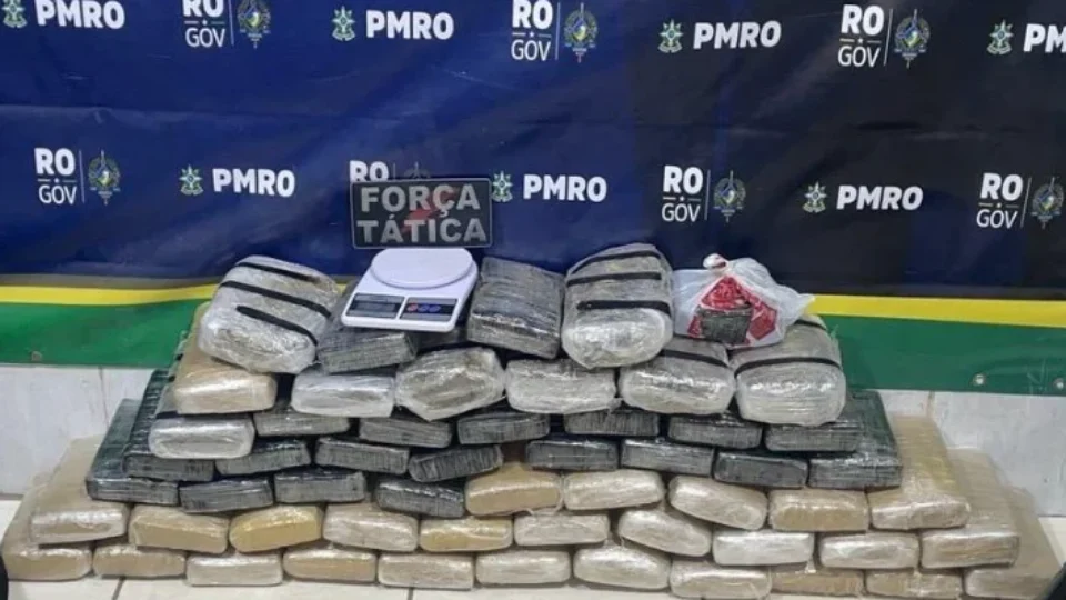 Força Tática apreende cerca de 57 quilos de maconha na zona Sul de Porto Velho