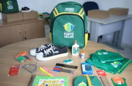 Prefeitura de Porto Velho garante kits escolares gratuitos para alunos da rede municipal