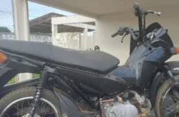 Polícia Militar apreende motocicleta e simulacro de arma em Nova Mamoré