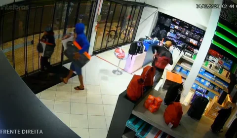 Quadrilha é presa após arrombamento a loja de informática em Vilhena