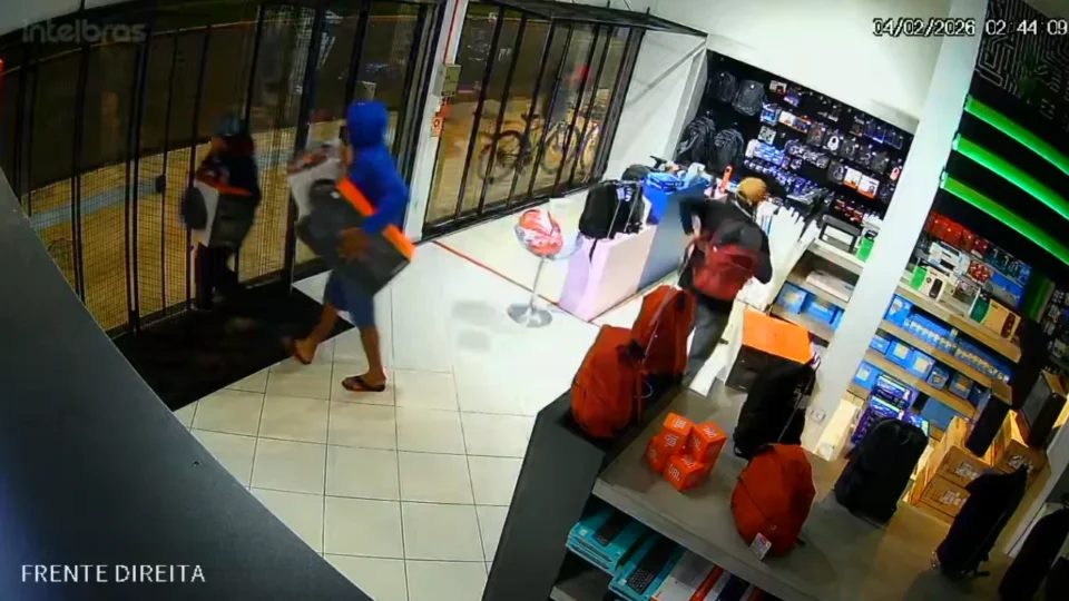 Quadrilha é presa após arrombamento a loja de informática em Vilhena