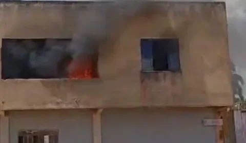 Incêndio atinge residência no bairro Jardim Primavera, em Vilhena