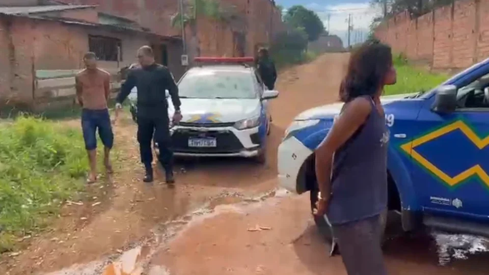 Polícia Militar prende casal suspeito de arrastão em residência na zona Leste de Porto Velho