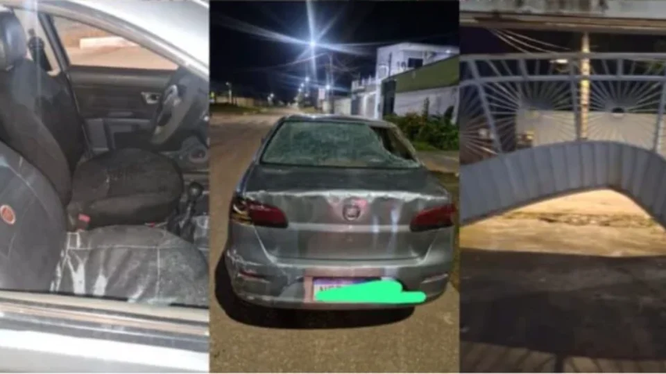Homem é preso após roubar carro da própria mãe e causa destruição em Porto Velho