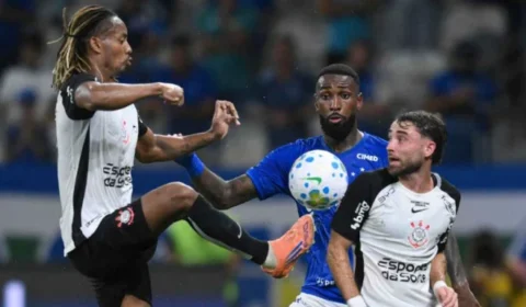 Cruzeiro e Corinthians empatam em 1 a 1 no Mineirão pelo Brasileirão