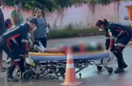 Criança fica ferida após colisão entre motocicletas na zona norte de Porto Velho